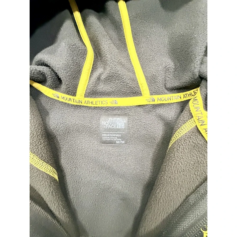 The North Face Mountain Athletics Men's Size M Gray Full Zip Hoodie Jacket